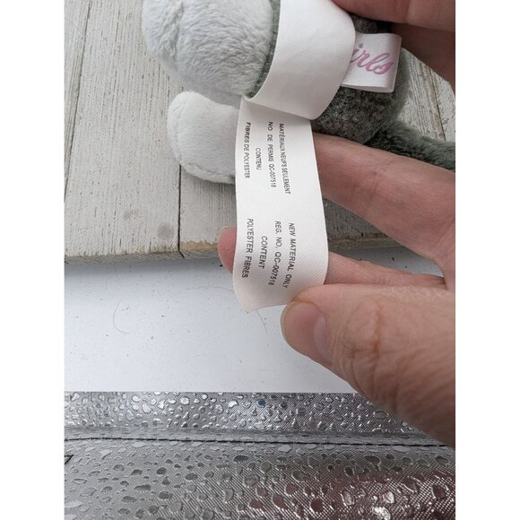 Glitter Girls Alaska Husky Puppy Dog Plush Gray and White Stuffed Animal 5" - Picture 5 of 5